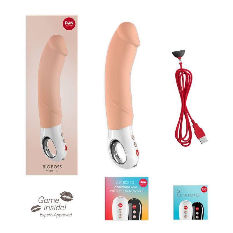 Vibrador XXL Big Boss Cream - Imagen 5