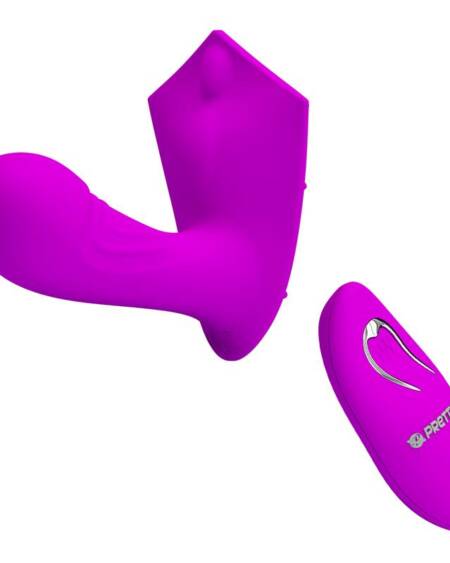 Willie Estimulador con Control Remoto Rosa