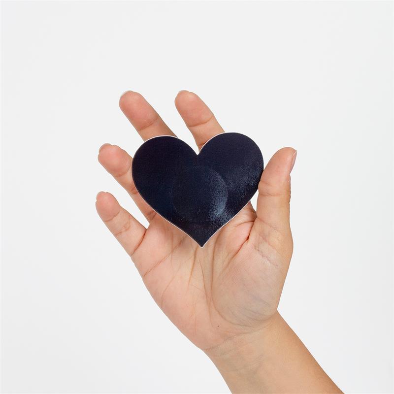 Wow Boobs! Pezoneras Corazón Holográficos - Imagen 4