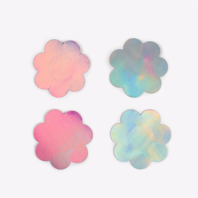 Wow Boobs! Pezoneras Flores Holográficos - Imagen 2