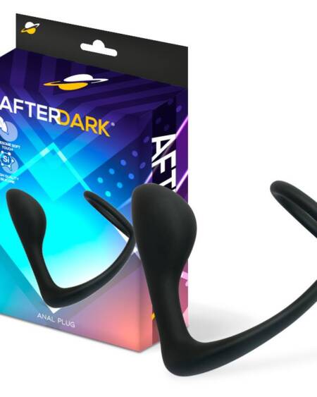 Yastant Plug Anal con Anillo para Testículos