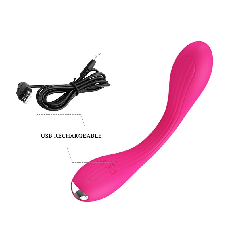 Yedda Vibrador con Esqueleto Punto G Rosa - Imagen 10