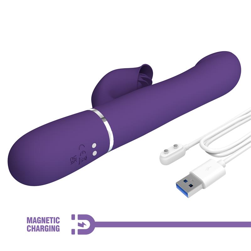 Zalin Rolling Vibrador con Bolas Rotatorias USB - Imagen 8