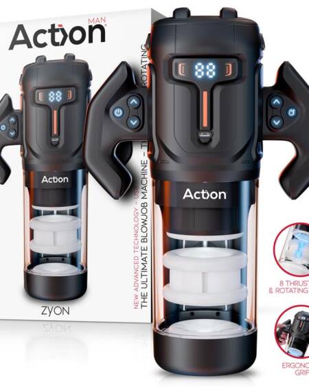 Zyon Masturbador Automático Avanzado con Up and Down y Rotación