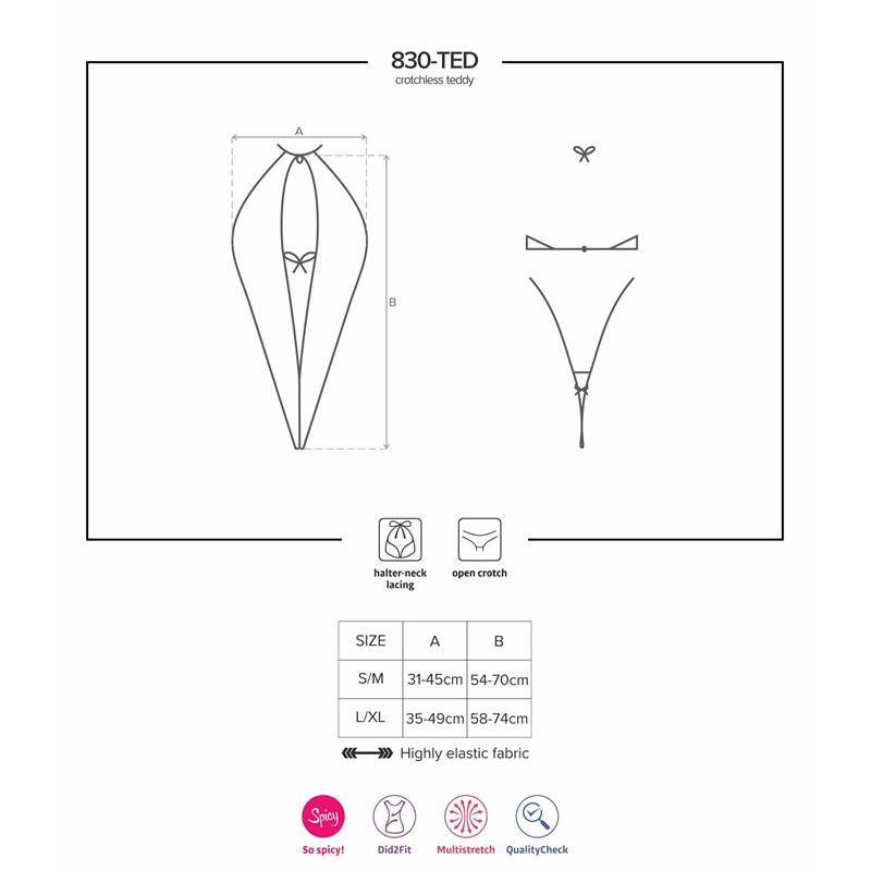 830-TED-1 Teddy Color Negro - Imagen 4