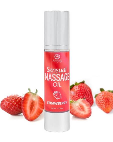 Aceite de Masaje Sensual Fresa 50ml