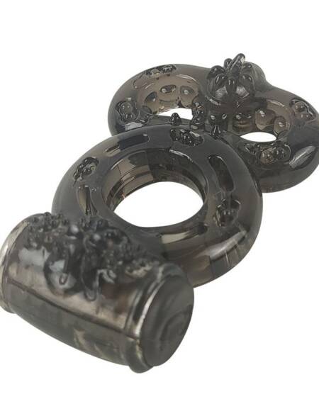 Anillo para el Pene con Vibración Negro