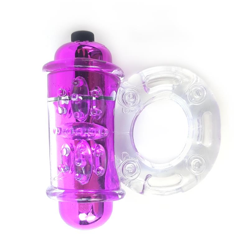 Anillo para el Pene con Vibración Rosa - Imagen 3