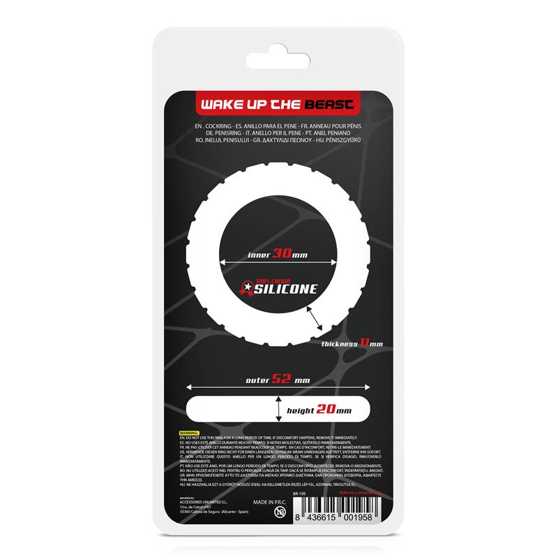 Anillo para el Pene Turbine Silicona Líquida 30 mm - Imagen 5