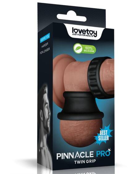 Anillo Pene Pinnacle Pro Twin Grip Stretcher