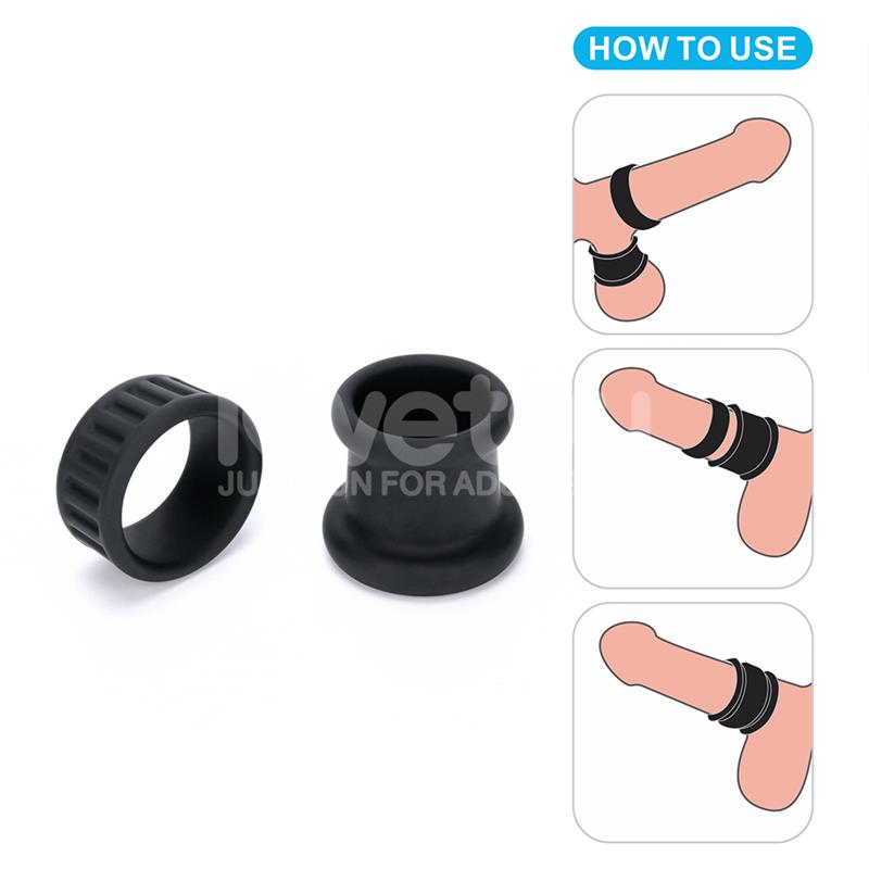 Anillo Pene Pinnacle Pro Twin Grip Stretcher - Imagen 10