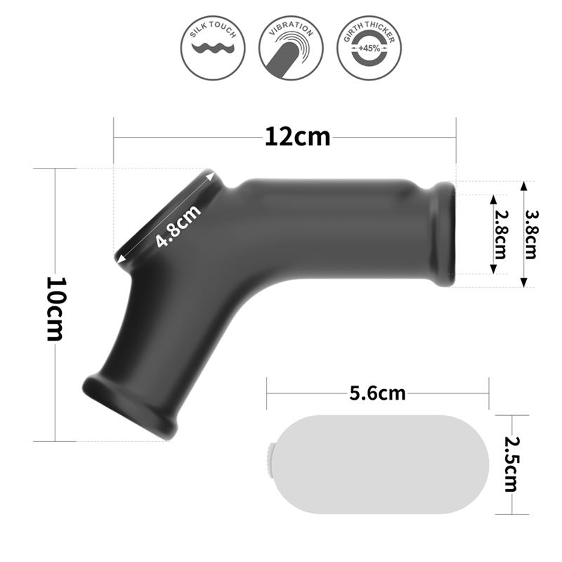 Anillo Vibador para Pene y Escroto Silk Knights - Imagen 9