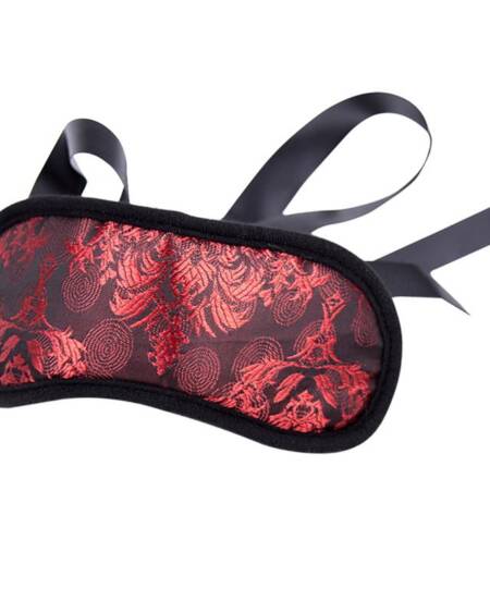 Antifaz Bicolor Negro y Rojo