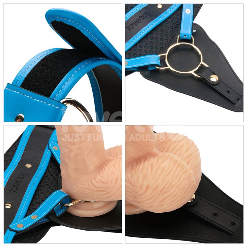 Arnés con Dildo con Vibración 9.5 - Imagen 8