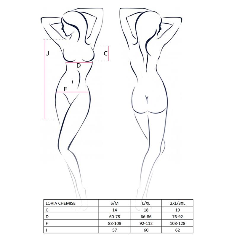 Lovia Chemise Negro - Imagen 2