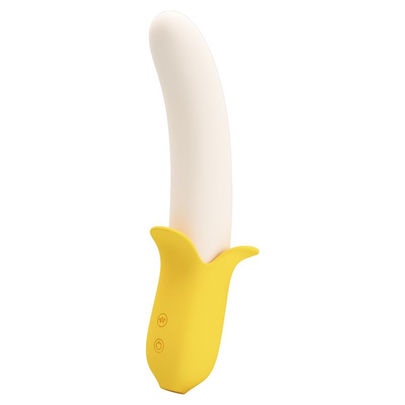 Banana Geek Vibrador con Thrusting USB - Imagen 2