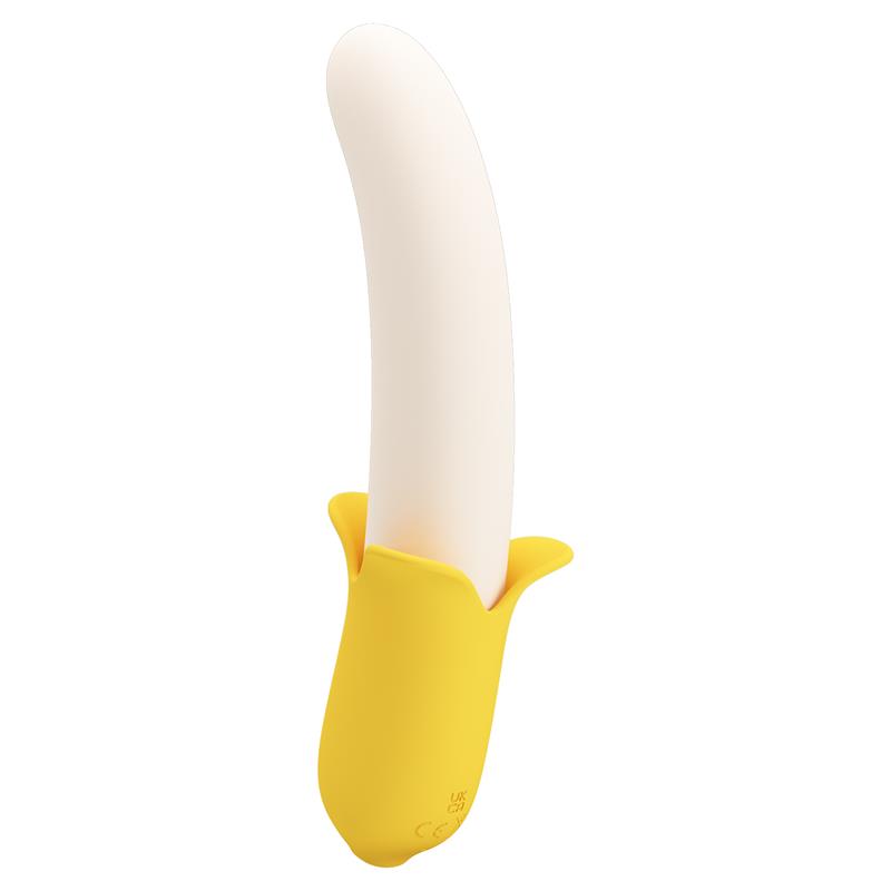 Banana Geek Vibrador con Thrusting USB - Imagen 3