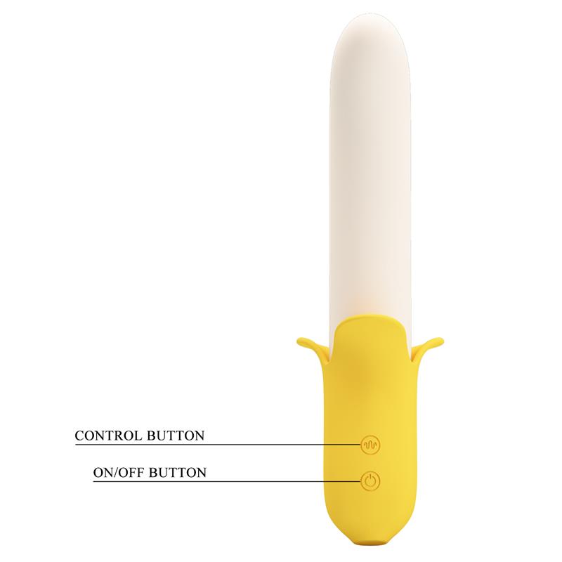 Banana Geek Vibrador con Thrusting USB - Imagen 5
