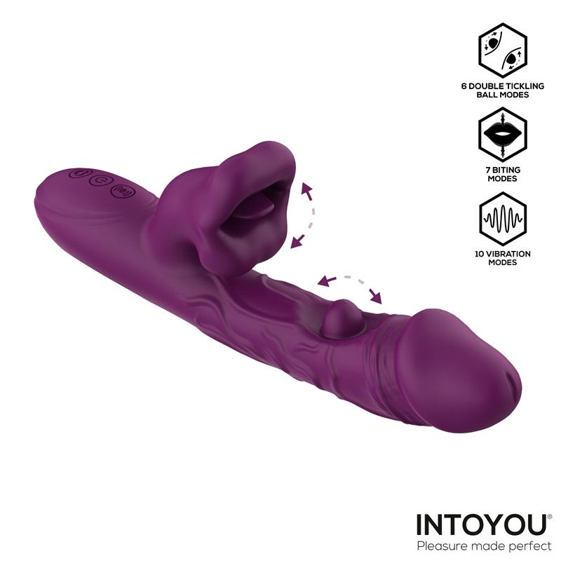 Bella Vibrador Doble Bola Cosquilleante y Mordisqueo 3 Motores - Imagen 5