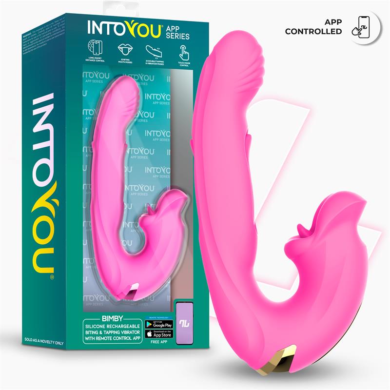 Bimby Vibrador con Mordisqueo y Lengua Doble Tapping con APP - Imagen 2