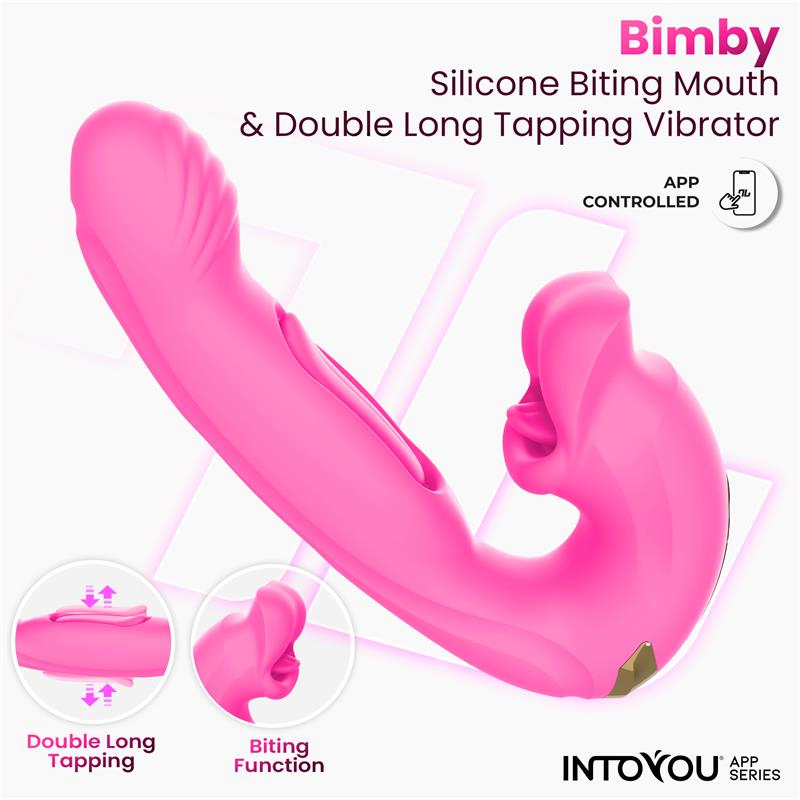 Bimby Vibrador con Mordisqueo y Lengua Doble Tapping con APP - Imagen 3