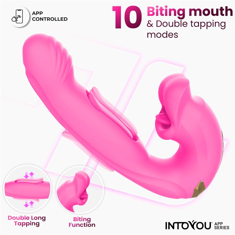 Bimby Vibrador con Mordisqueo y Lengua Doble Tapping con APP - Imagen 4