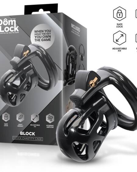 Block Jaula para el Pene con Candado Interno