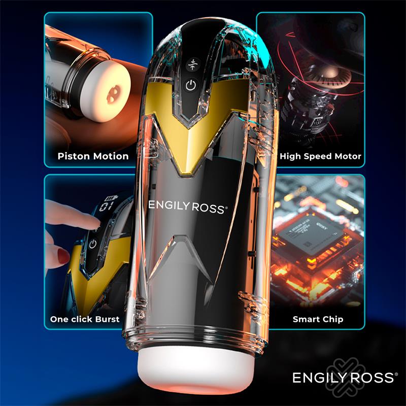 Bloster Masturbador Masculino Automático con Thrusting - Imagen 8