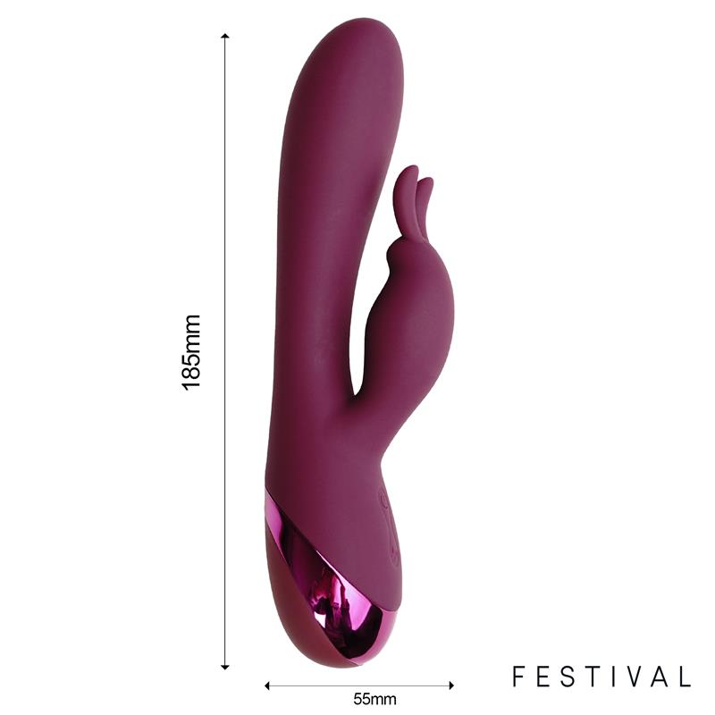 Brole Vibrador USB Rojo - Imagen 5
