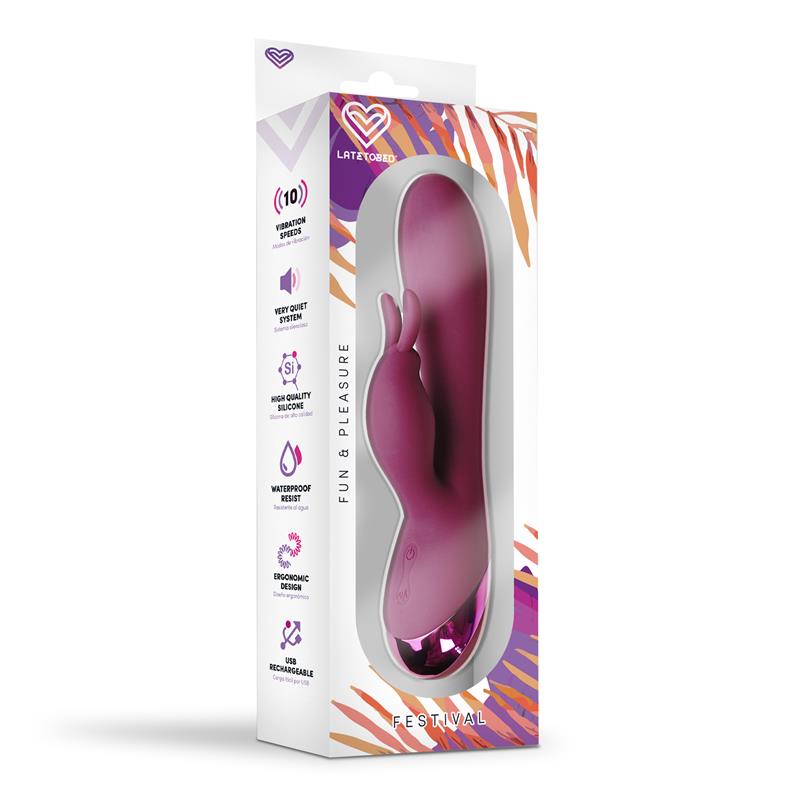 Brole Vibrador USB Rojo - Imagen 6