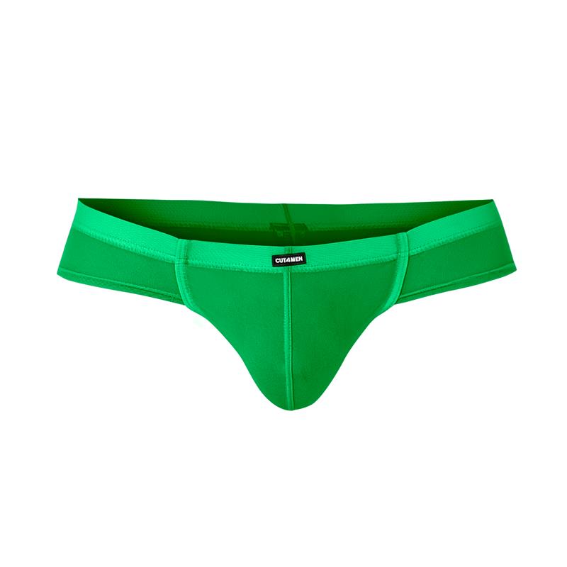 C4MSPX22 Calzoncillo Cheeky Brief Verde - Imagen 3