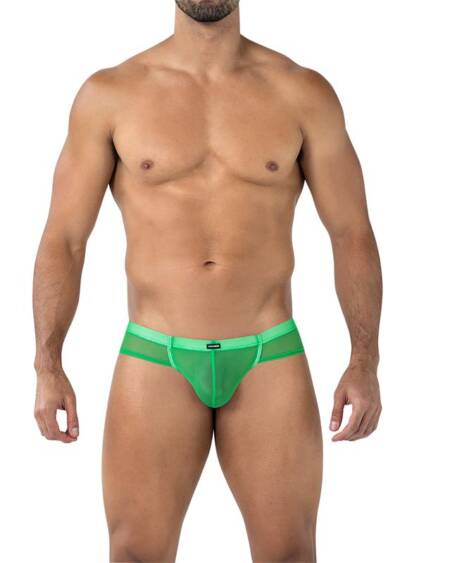 C4MSPX22 Calzoncillo Cheeky Brief Verde