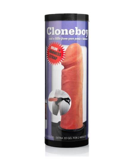 Clonador Dildo con Arnés Natural