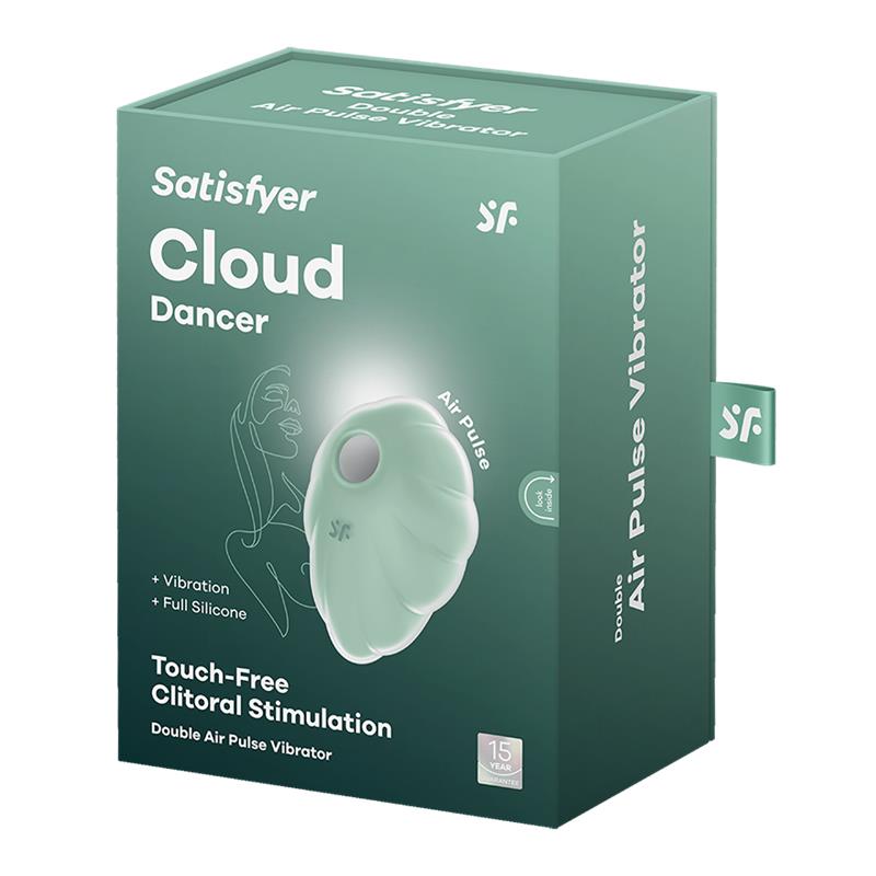 Cloud Dancer Succionador y Vibrador Menta - Imagen 5