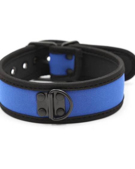 Collar de Neopreno Ajustable Azul