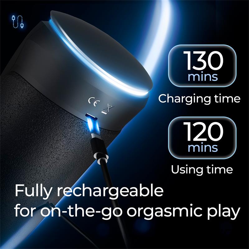 Conor Masturbador Masculino con Thrusting, Vibración y Calor - Imagen 10