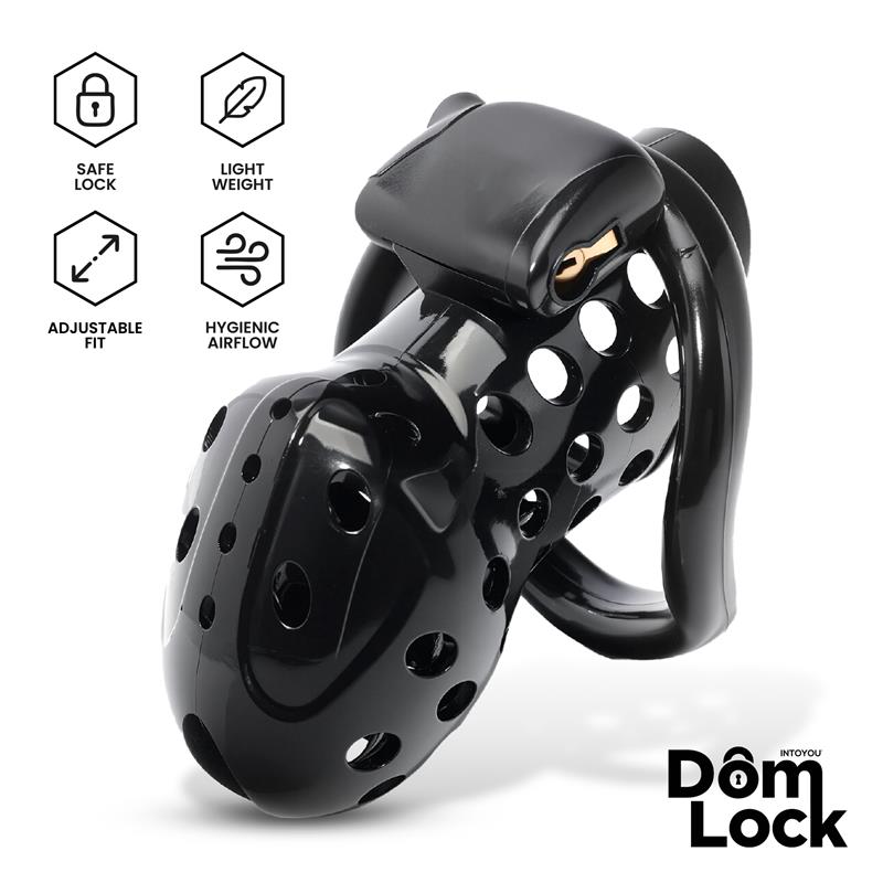 Convict Jaula para el Pene con Candado Interno - Imagen 2