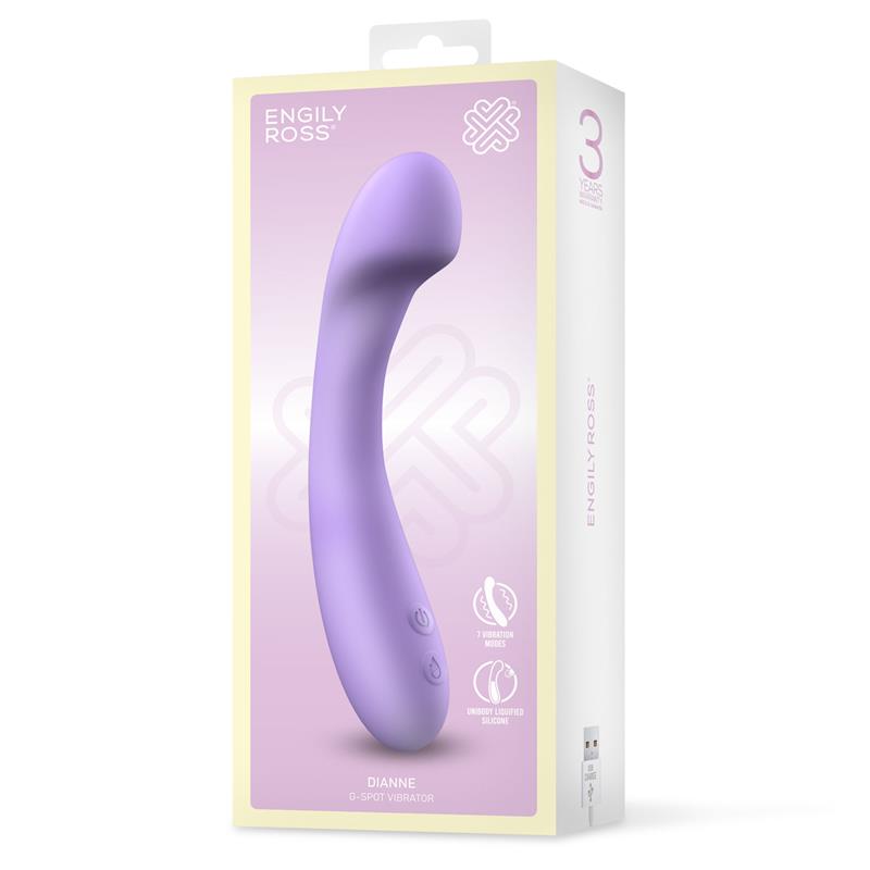 Dianne Vibrador Silicona Líquida Unibody Punto G Flexible USB - Imagen 7