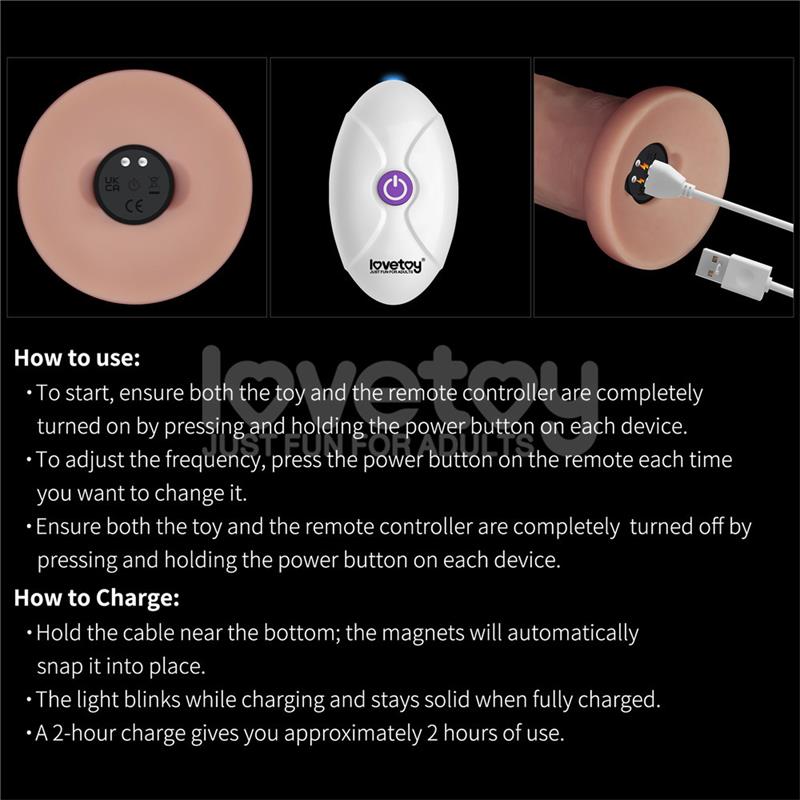 Dildo con Vibración Piel Deslizante Silicona Dual Layer 9 - Imagen 22