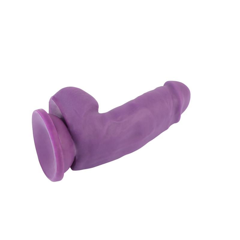 Dildo Dual Density  Purpura 6.9 - Imagen 4