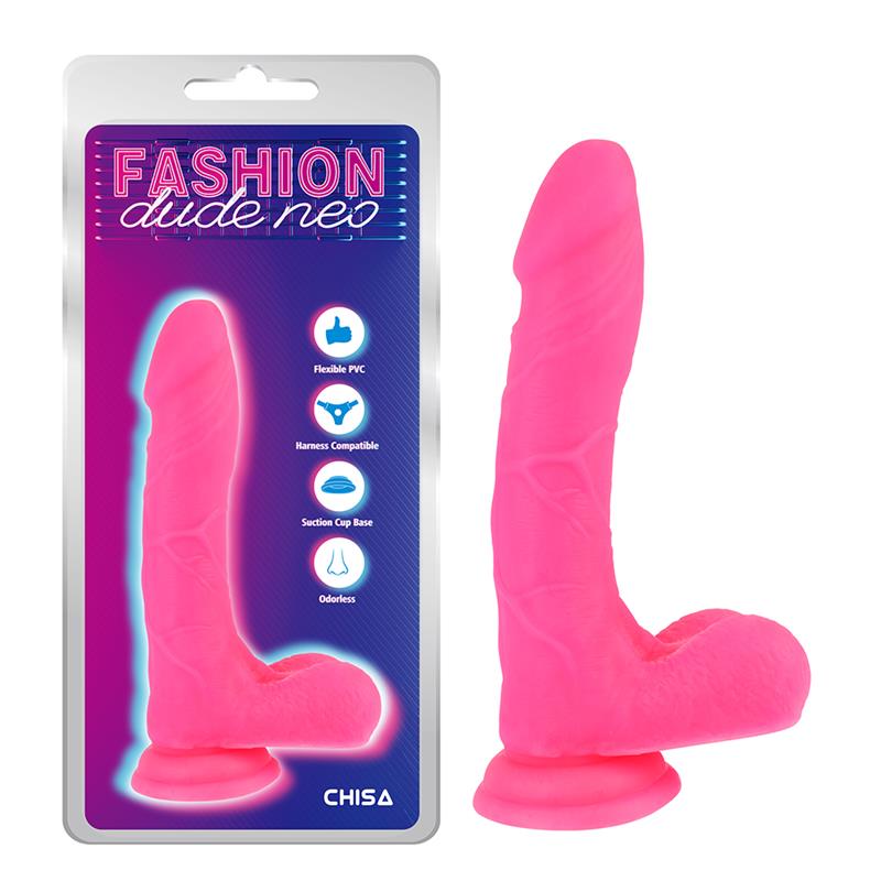 Dildo Dual Density Rosa 8 - Imagen 5