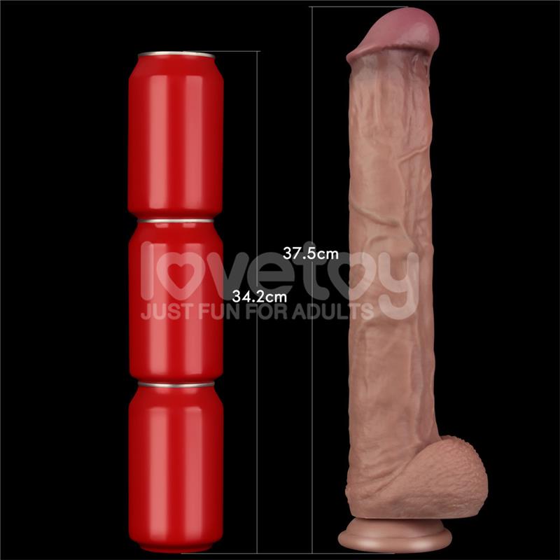 Dildo Dual Layer Articulable XXL 14,5 - Imagen 13