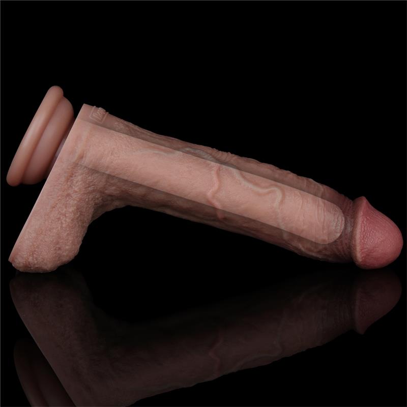 Dildo Dual Layer Silicona 8.5 - Imagen 12