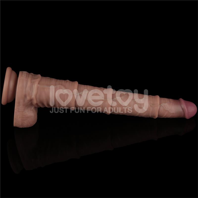 Dildo Dual Layered Articulable XXL 16 - Imagen 5