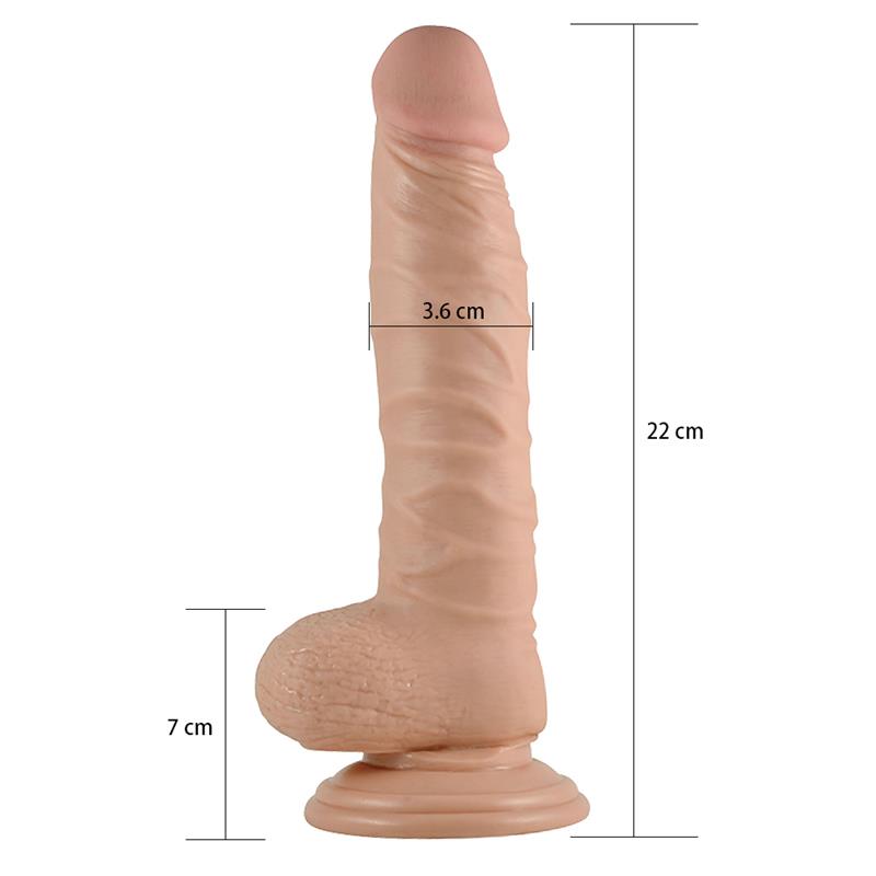 Dildo Real Extreme Realista 8.5 Natural - Imagen 3