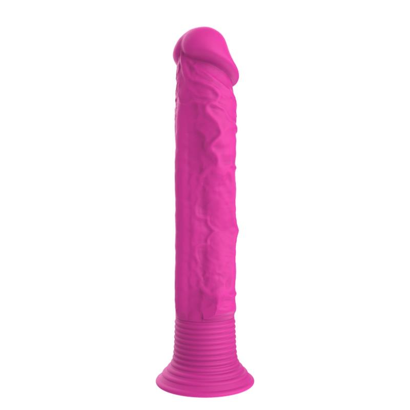 Dildo Realista con Vibración Silicona Rosa - Imagen 3