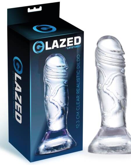 Dildo Realista Material Cristalino 12,3 cm