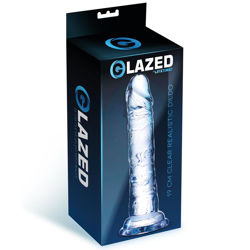 Dildo Realista Material Cristalino 19 cm - Imagen 2