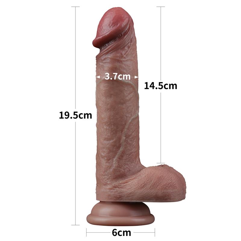 Dildo Silicona Dual Layer 7 - Imagen 15