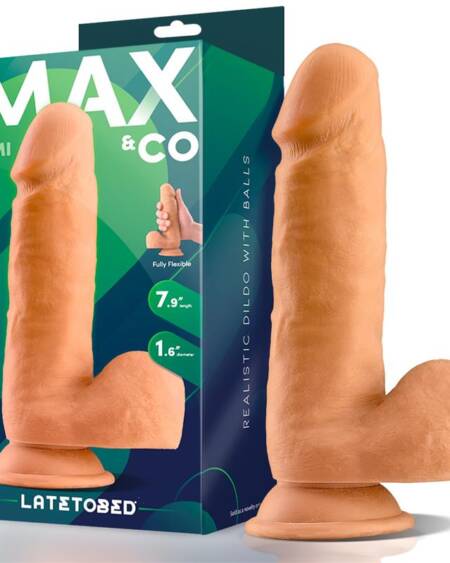 Dimi Dildo Realista con Testículos 7.9 Natural